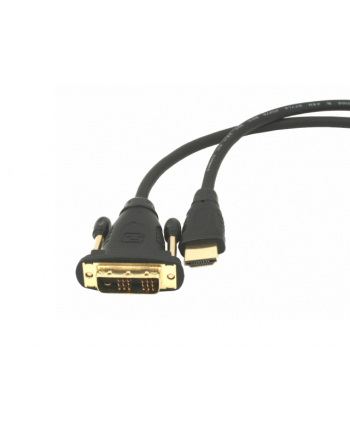 KABEL DO MONITORA DVI-D(18+1) - HDMI(19PIN) M/M 1.8M