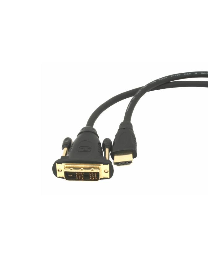 KABEL DO MONITORA DVI-D(18+1) - HDMI(19PIN) M/M 1.8M główny
