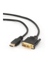 KABEL DO MONITORA DVI-D(18+1) - HDMI(19PIN) M/M 1.8 - nr 17