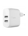belkin DUAL USB-A CHARGER/W/USB-C CABLE 1M 24W WHITE - nr 2