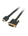 mcab 2M HDMI DVI -D 24+1 CABLE GOLD/M/M FULL HD BLACK - nr 1