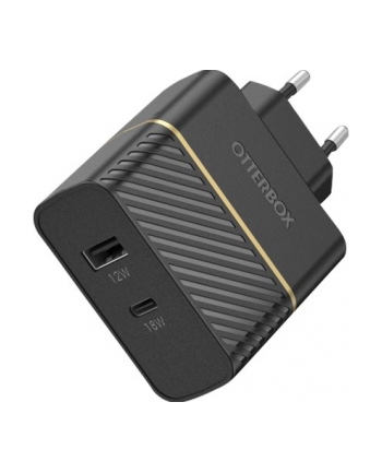 OTTERBOX (wersja europejska) WALL CHARGER 30W/USB-C 18W + USB-A 12W USB-PD BLK nr 1