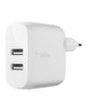 belkin DUAL USB-A CHARGER/W/USB-C CABLE 1M 24W WHITE - nr 6