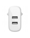 belkin DUAL USB-A CHARGER/W/USB-C CABLE 1M 24W WHITE - nr 8