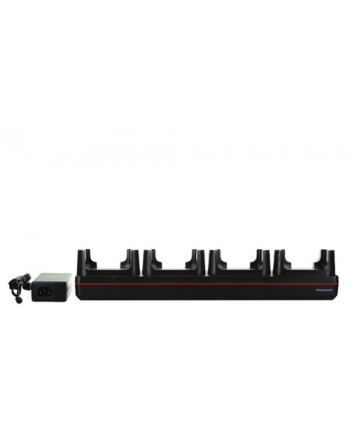 honeywell CT40 booted charger 4 bay charger.Kit 4 bay charger, power suppl, power cord sep