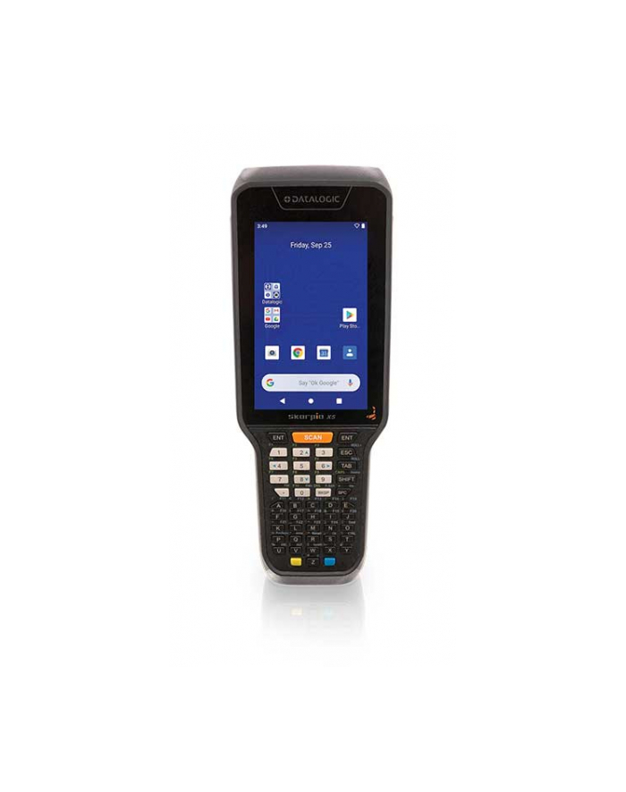 datalogic Skorpio X5 Pistol Grip 802.11a/b/g/n/ac 4.3 BT5 3GB/32GB 28k Numeric 2D MR System Android 10 Extended Battery główny