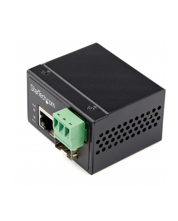 startech INDUSTRIAL FIBER TO ETHERNET/CONVERTER 100MBPS SFP TO RJ45