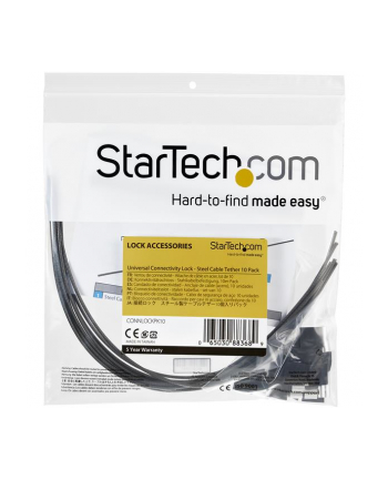 startech SECURITY TETHER CABLES 10 PACK/.