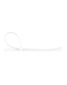 startech 100 PACK 10 CABLE TIES -WHITE/NYLON ZIP TIE WRAPS UL TAA - nr 5