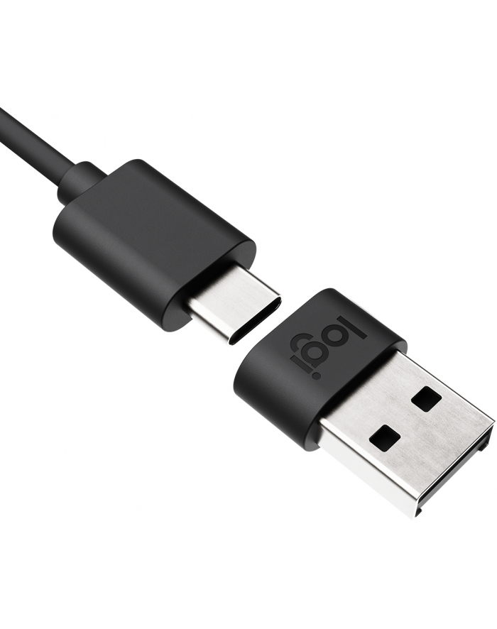 logitech ZONE WIRED USB-A ADAPTER/GRAPHITE WW główny
