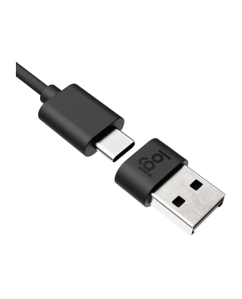 logitech ZONE WIRED USB-A ADAPTER/GRAPHITE WW
