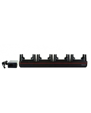 honeywell CT40 non-booted charger. Kit includes 4 bay charger, power supply, (wersja europejska) power cord. nr 2