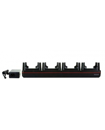 honeywell CT40 non-booted charger. Kit includes 4 bay charger, power supply, (wersja europejska) power cord. nr 1