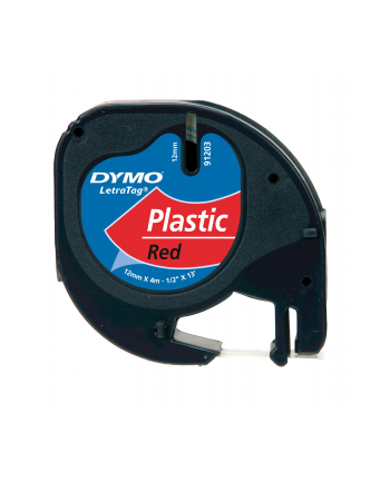 dymo K7 RIBBON LETRATAG BLACK / RED/ nr 1