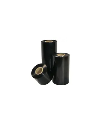 zebra Wax/Resin Ribbon, 84mmx74m (3.31inx242ft), 3300; Standard, 12mm (0.5in) core, 12/box