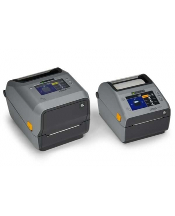 zebra Direct Thermal Printer ZD621; 203 dpi, USB, USB Host, Ethernet, Serial, BTLE5, Cutter, (wersja europejska) and UK Cords, Swiss Font, EZPL