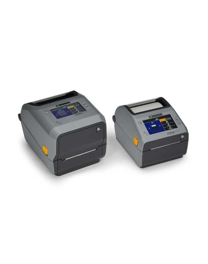 zebra Thermal Transfer Printer (74/300M) ZD621, Color Touch LCD; 300 dpi, USB, USB Host, Ethernet, Serial, BTLE5, Dispenser (Peeler), (wersja europejska) a główny