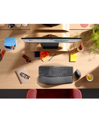 logitech ERGO K860 FOR BUSINESS-GRAPHITE/PAN - NORDIC