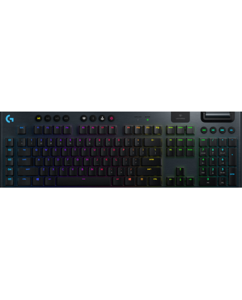 logitech G915 LIGHTSPEED WRLS RGB MEC KB/GL TACTILE - CARBON NLB - CENT