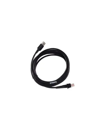 datalogic Cable, USB, Type A, External Power, High Current, PVCW, Straight, 1.2M, Black (for use with WLC4X90 Wireless Charging Base Station) nr 1