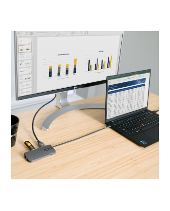 startech USBC MULTIPORT ADAPTER 4K 60HZ/HDMI VID-EO/5GBPS USB HUB/100W PD