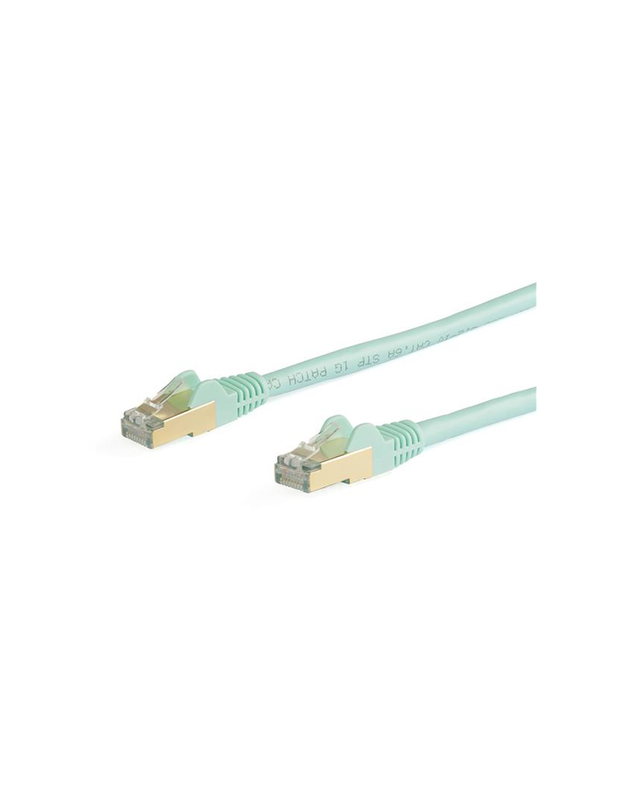 startech 5M CAT6A ETHERNET CABLE AQUA/. główny