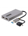 startech USB TO DUAL HDMI ADAPTER/USB-A OR C 1X 4K 30HZ 1X 1080P - nr 10