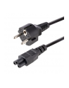 startech LAPTOP POWER CORD - 18 AWG/(wersja europejska) SCHUKO TO C5 - nr 6