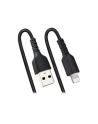 startech USB TO LIGHTNING CABLE - 1M/(3.3FT) COILED CABLE BLACK - nr 11