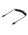 startech USB TO LIGHTNING CABLE - 50CM/(20IN) COILED CABLE BLACK - nr 11