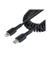 startech USB C TO LIGHTNING CABLE - 50CM/(20IN) COILED CABLE BLACK - nr 1