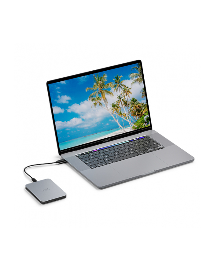 seagate LACIE MOBILE DRIVE 4 TB USB 3.1/USB TYPE C MOON SILVER W/RESCUE główny