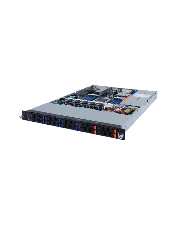 gigabyte ARM BAREBONE R152-P31 1U 1CPU/16XDIMM 10XHDD 1XPCIE 2X650W 80 główny