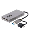 startech USB TO DUAL HDMI ADAPTER/USB-A OR C 1X 4K 30HZ 1X 1080P - nr 1