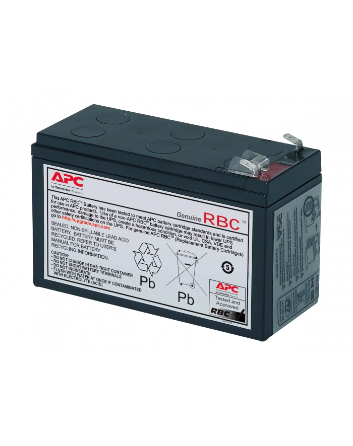 APC Replacement Battery Cartridge #17 główny
