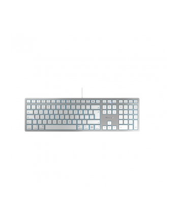 cherry KC 6000 C FOR MAC KEYBOARD/CORD-ED SILVER UK-ENGLISH