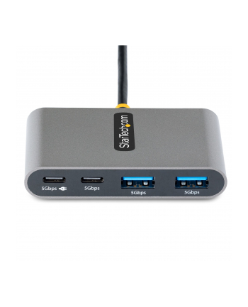 startech 4-PORT USB-C HUB 5GBPS PD/PORTABLE HUB W/ USB-C CHARGING