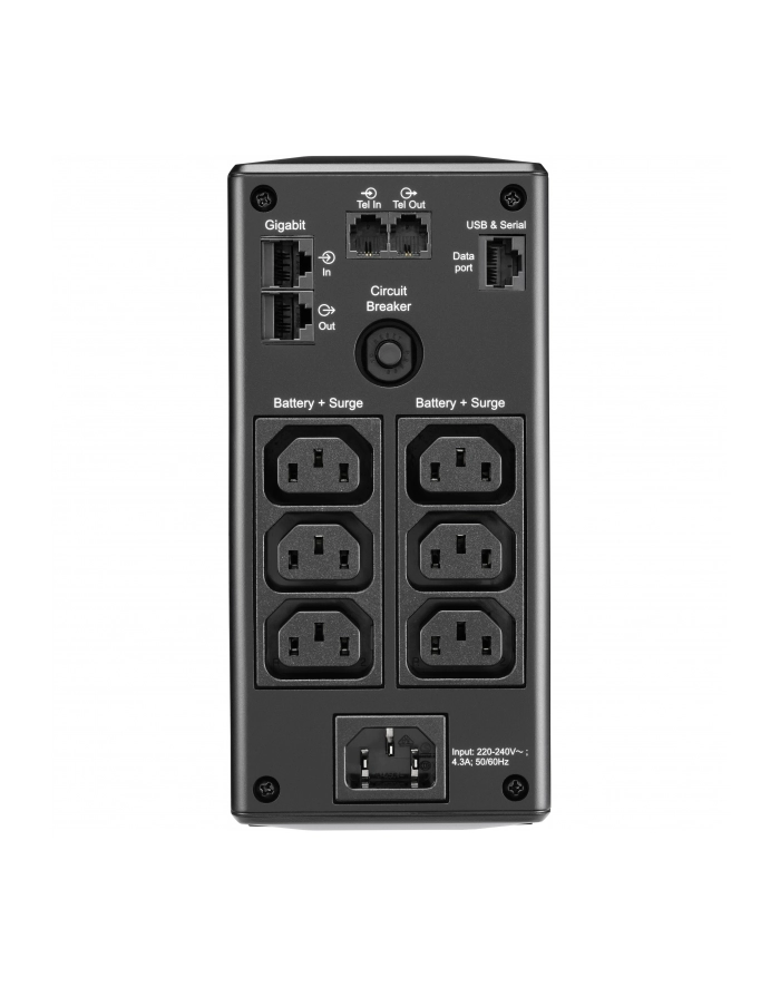 apc BACK UPS PRO BR 900VA 6 OUTLETS/AVR LCD INTERFACE BACK UPS PRO B główny