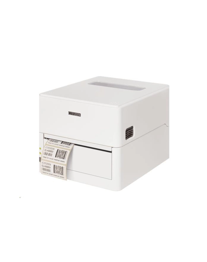 citizen CL-H300SV Printer; Silver Ion, USB, White, EN Plug: space for Optional I/F główny
