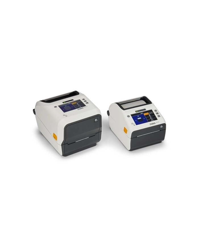 zebra Thermal Transfer Printer (74/300M) ZD621, Healthcare, Color Touch LCD; 300 dpi, USB, USB Host, Ethernet, Serial, BTLE5, (wersja europejska) and UK Co główny