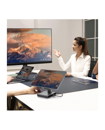j5create MULTI-ANGLE STAND WITH DOCKING/STATION FOR IPAD PRO SPACE GREY