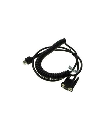 datalogic Cable CAB-549, RS-232 PWR, 9P, Female, Coiled, 2.4 m / 7.8 ft., IP67 nr 2