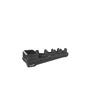 zebra evm TC53/TC58 4 SLOT AND 4 SPARE BATTERY CHARGING CRADLE. WITH SHIMS AND POWER SUPPLY. COUNTRY SPECIFIC AC LINE CORD SOLD SEPERATELY nr 1