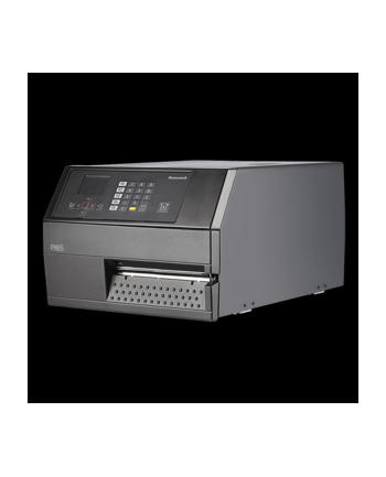 honeywell PX65A, Ethernet, Rewinder + label taken sense,TT 300 DPI, US ' (wersja europejska) Power Cord