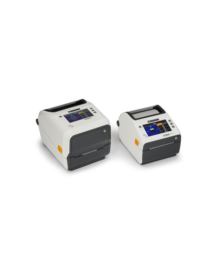 zebra Thermal Transfer Printer (74/300M) ZD621, Healthcare, Color Touch LCD; 300 dpi, USB, USB Host, Ethernet, Serial, BTLE5, (wersja europejska) and UK Co główny