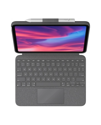 logitech COMBO TOUCH FOR IPAD (10TH GEN)/OXFORD GREY - CH - CENTRAL