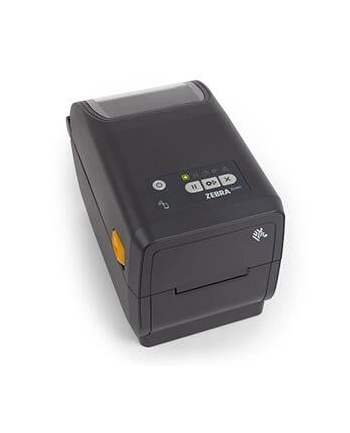 zebra Thermal Transfer Printer (74M); ZD411 203 dpi, USB, USB Host, Modular Connectivity Slot, 802.11ac, BT4, ROW, (wersja europejska) and UK Cords, Swiss Fon