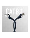 mcab CAT8.1 Kolor: CZARNY 5m patch cord/RJ45 S/FTP LSZH 40Gbit CU LAN - nr 1