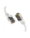 mcab CAT8.1 Kolor: BIAŁY 1m patch cord/RJ45 S/FTP LSZH 40Gbit CU LAN - nr 7