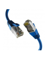 mcab CAT8.1 BLUE 1M PATCH CORD/RJ45 S/FTP LSZH 40GBIT CU LAN - nr 1